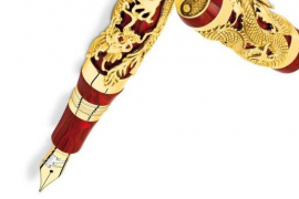 Перьевая ручка Montegrappa Oriental Zodiac OZ DRAGON 18k