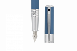 Перьевая ручка S.T.Dupont Initial Blue Laque 260217