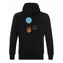 Толстовка Винни-Пух на молнии с капюшоном, S - №1